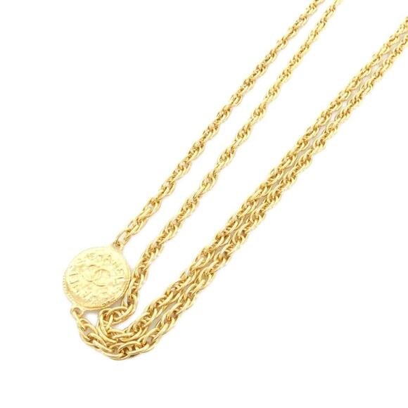 CHANEL Gold Necklace